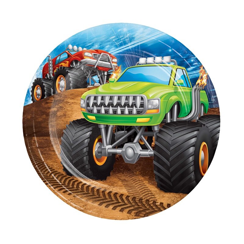 Monster Truck - Lautaset 8 kpl