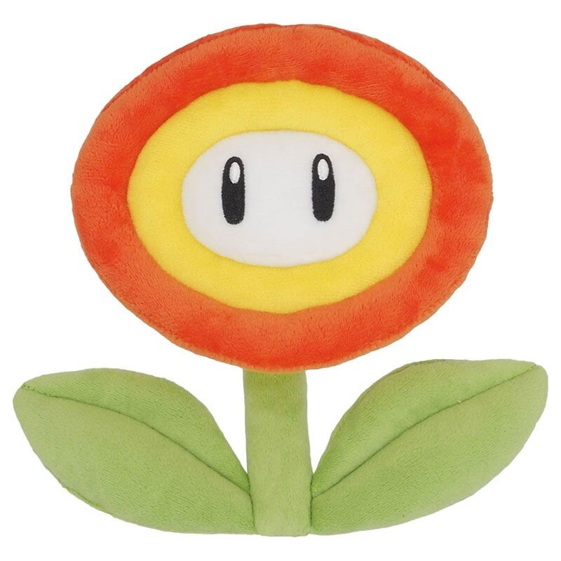 Super Mario Bros - Pehmolelu Fire Flower 18 cm
