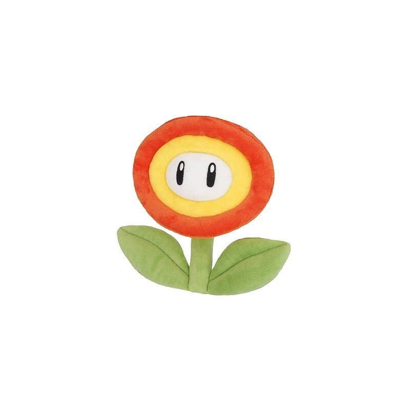 Super Mario Bros - Pehmolelu Fire Flower 18 cm