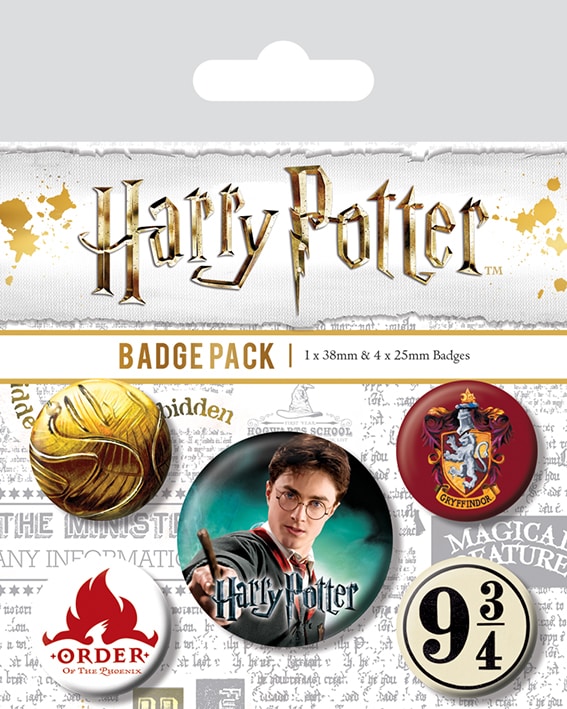 Harry Potter - Rintamerkit 5 kpl