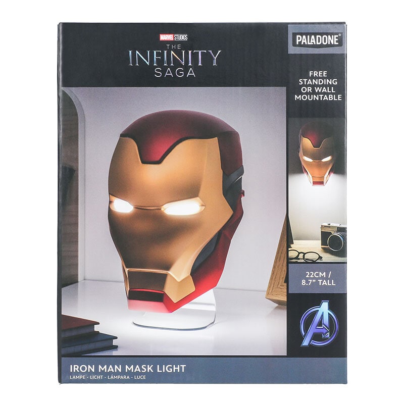 Iron Man LED Lamppu - Mask