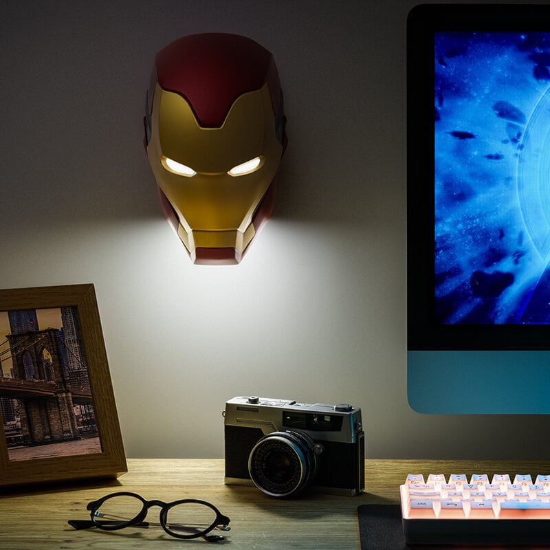 Iron Man LED Lamppu - Mask