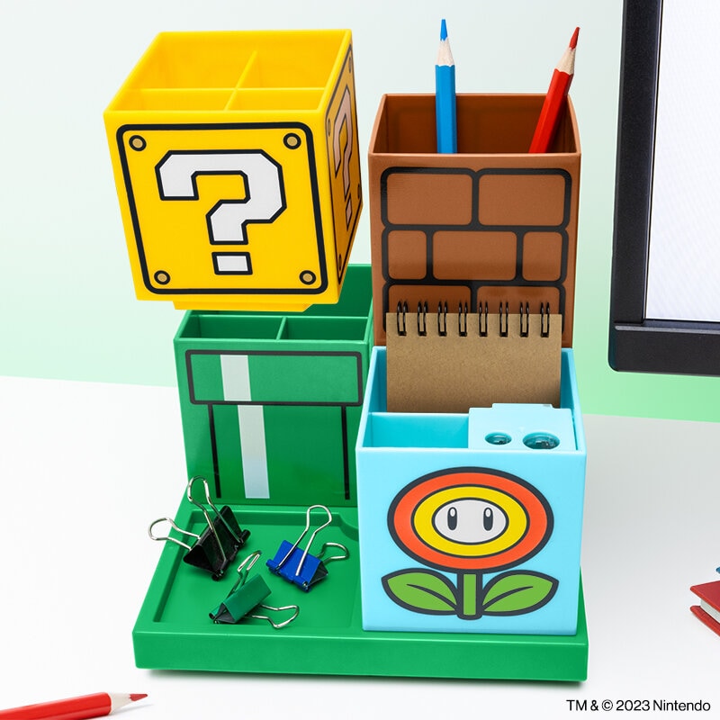 Super Mario Bros - Desktop Organizer