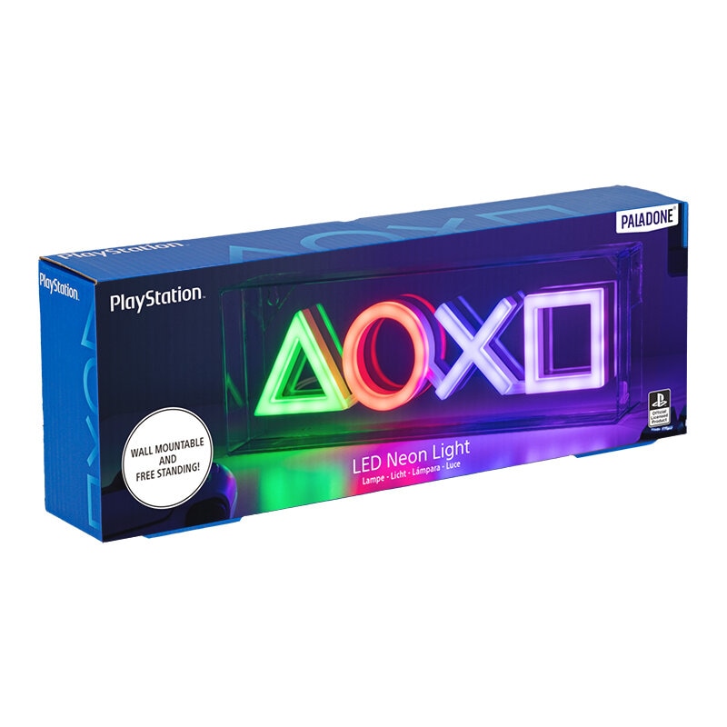 Playstation Neon LED-Lamppu