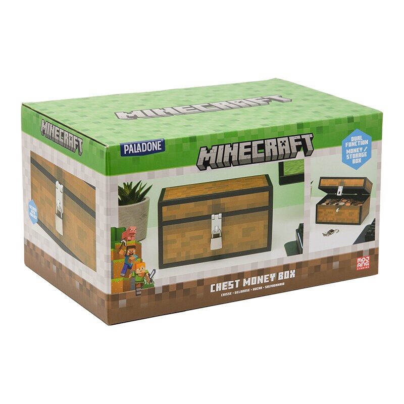 Minecraft Säästöpossu Arkku 3D