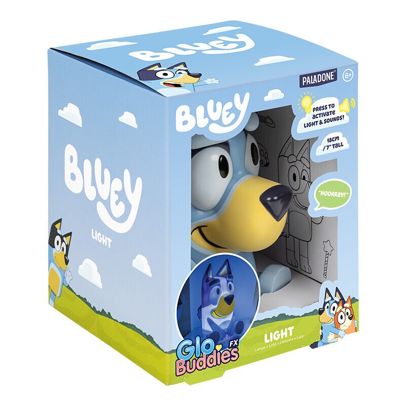 Bluey Lamppu äänitehosteilla