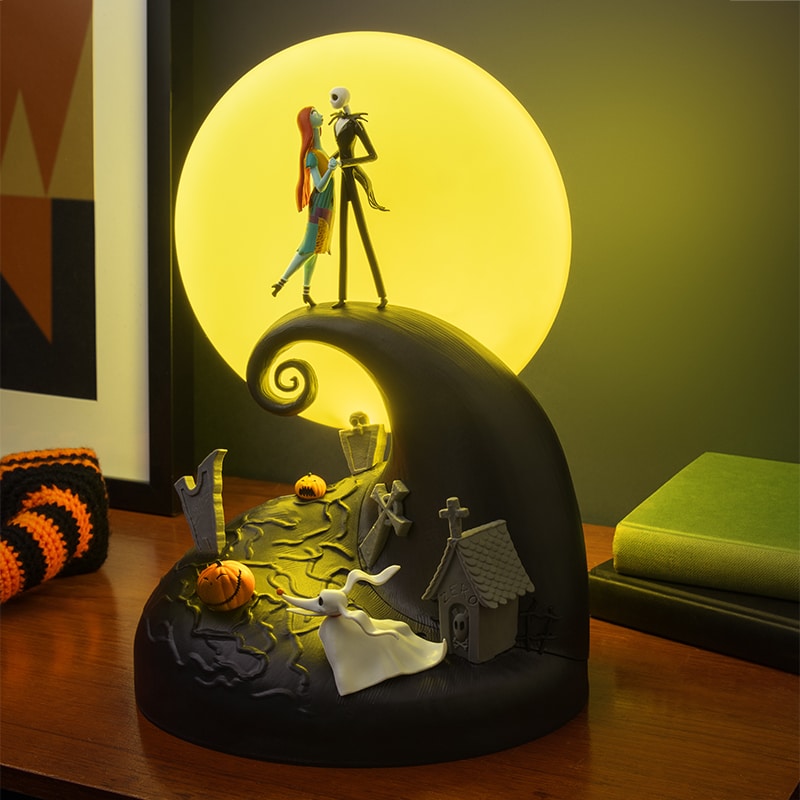 Nightmare Before Christmas Diorama -Lamppu