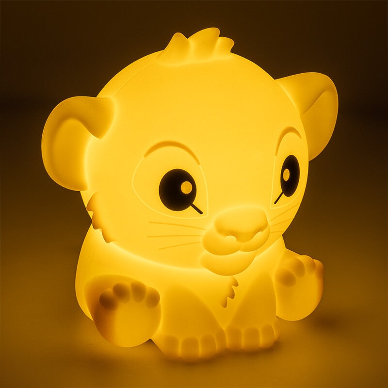 Leijonakuningas - Simba Yölamppu 15 cm