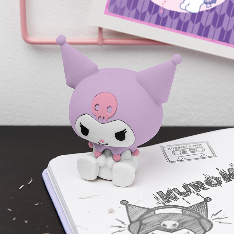 Hello Kitty Kuromi - Jättikokoinen Pyyhekumi 8 cm