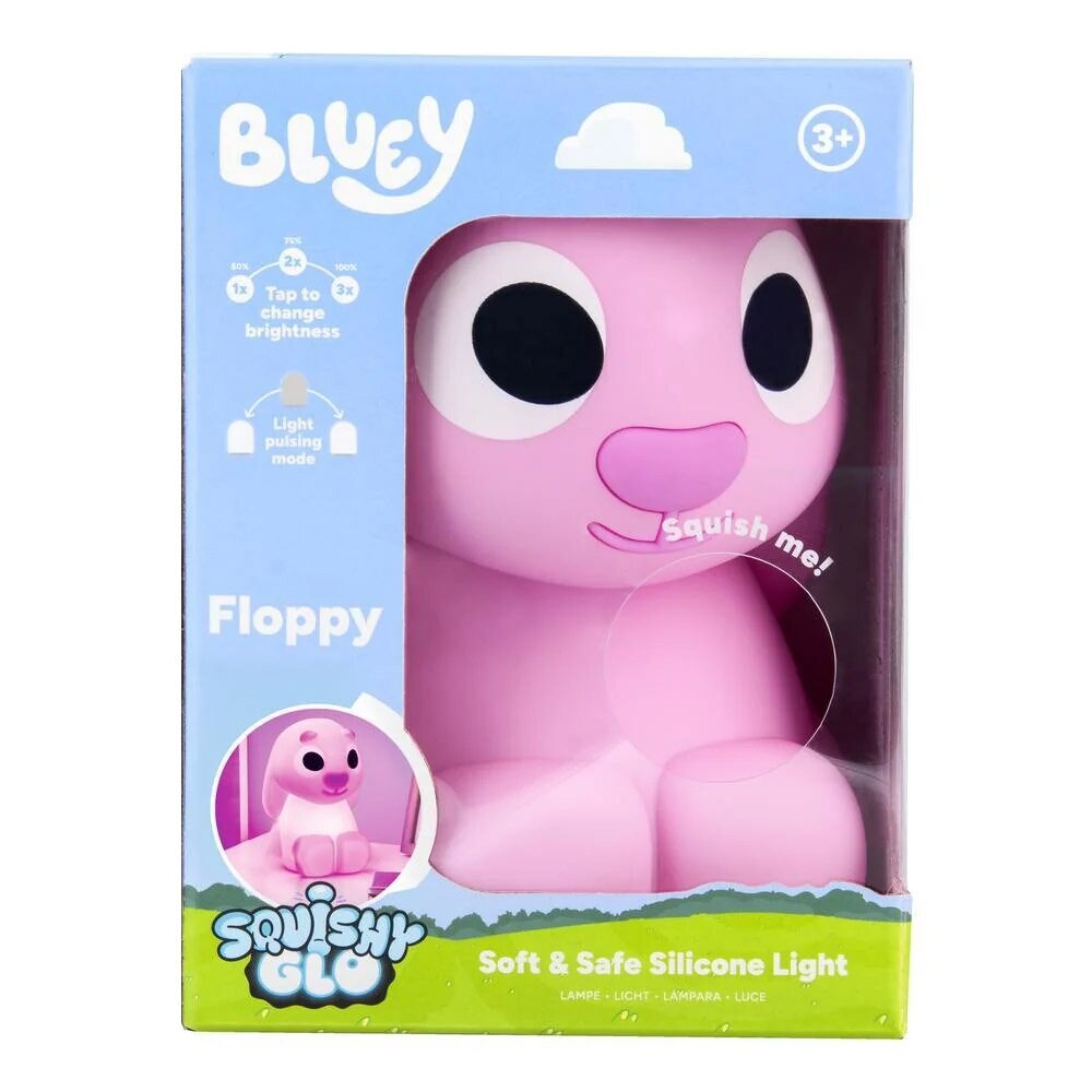 Bluey Floppy Lamppu SquishyGlo