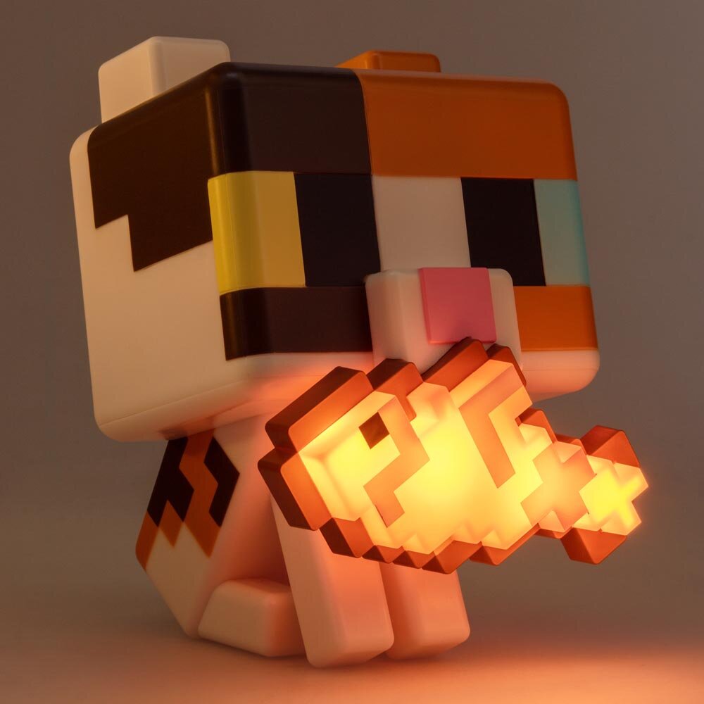 Minecraft Kissa GloBuddies Lamppu