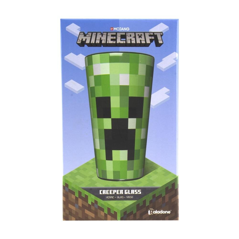 Minecraft - Creeper-juomalasi 40 cl