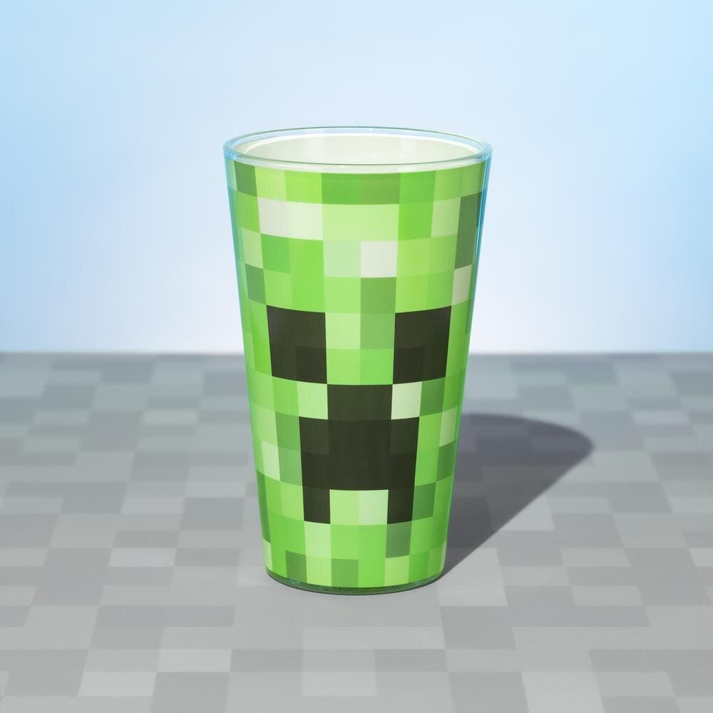 Minecraft - Creeper-juomalasi 40 cl