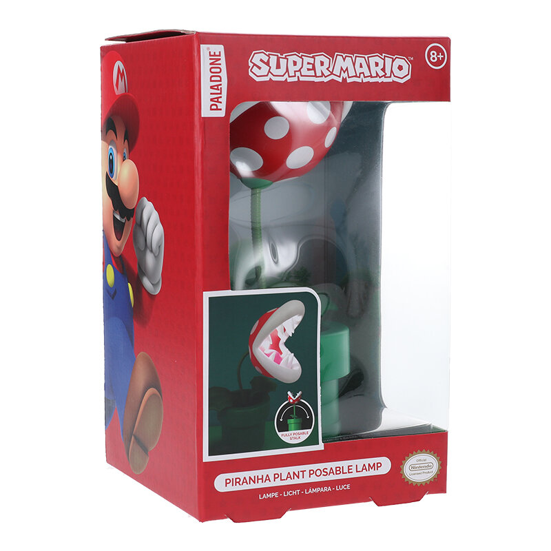 Super Mario Bros - Mini Piranha Plant Säädettävä Lampuu