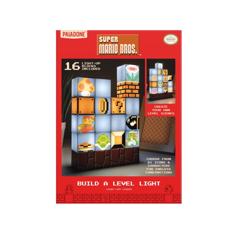 Super Mario Bros - Rakennettava lamppu