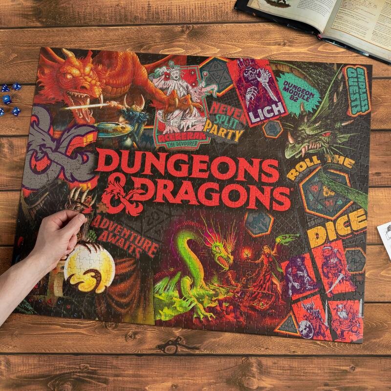 Dungeons & Dragons, Palapeli Montage 1000 palaa