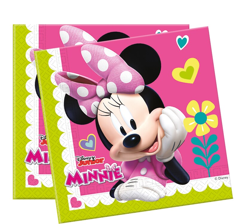 Minnie Happy Helper, Servetit 20 kpl