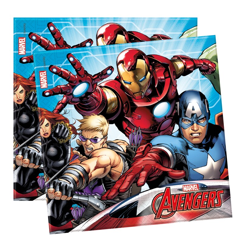 Mighty Avengers, Servetit 20 kpl