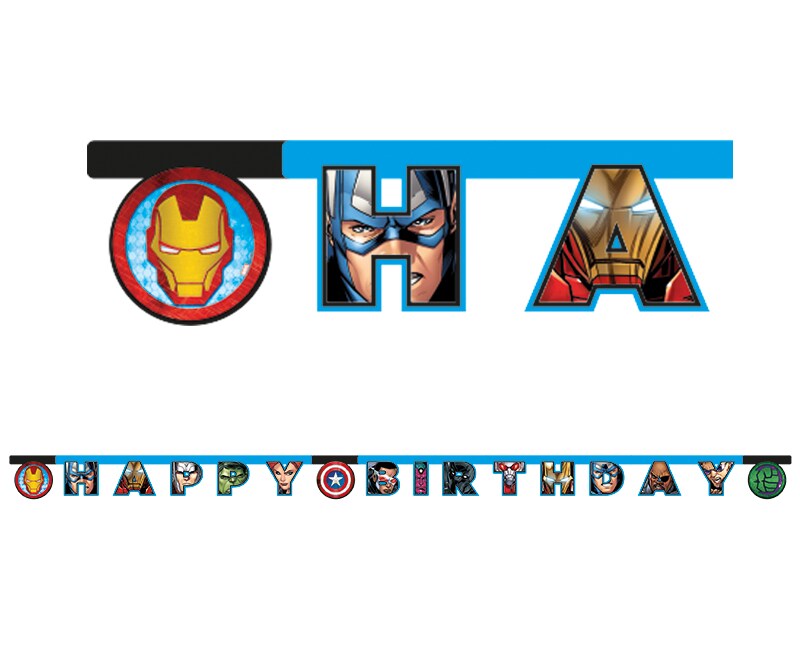 Mighty Avengers - Viirinauha Happy Birthday