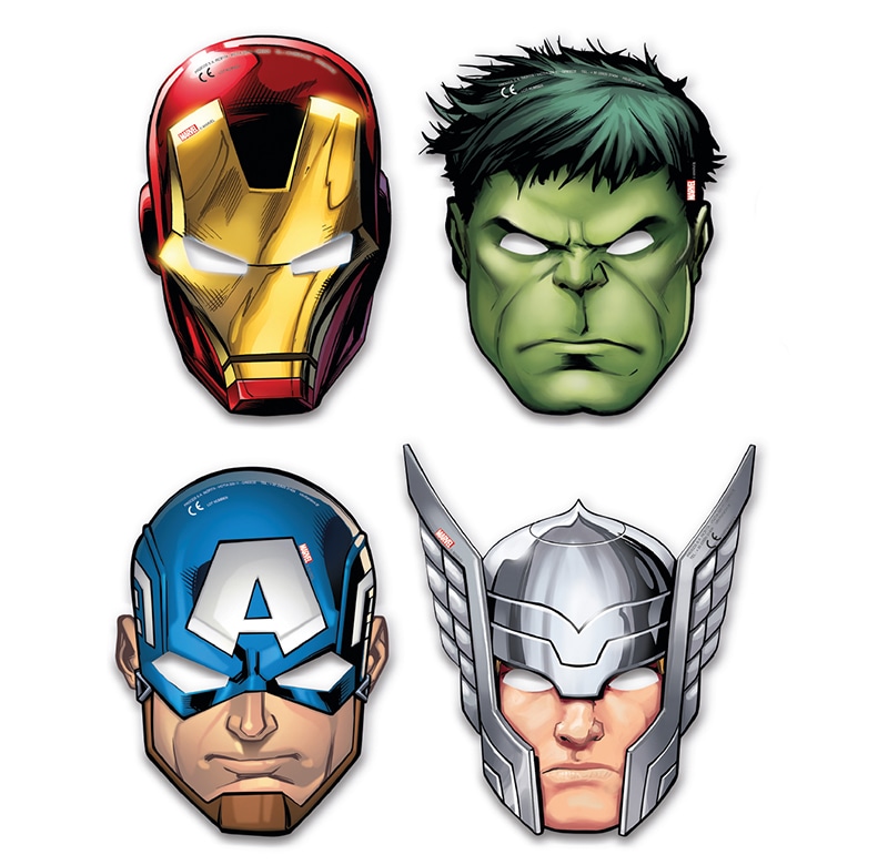 Mighty Avengers, Naamarit 6 kpl
