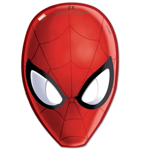 Spiderman - Naamarit 6 kpl
