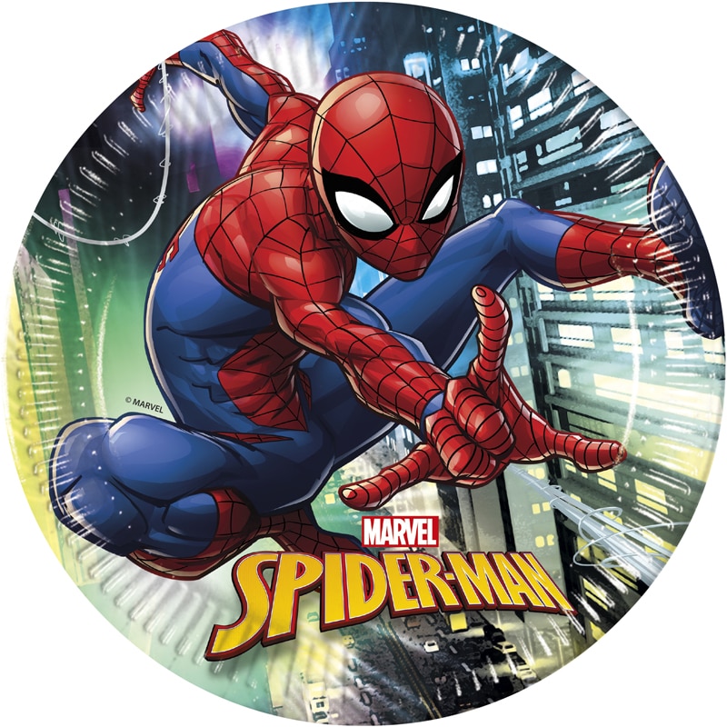 Spiderman Team Up - Lautaset 8 kpl