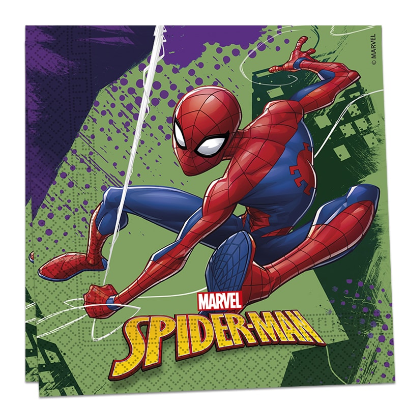 Spiderman Team Up - Servetit 20 kpl