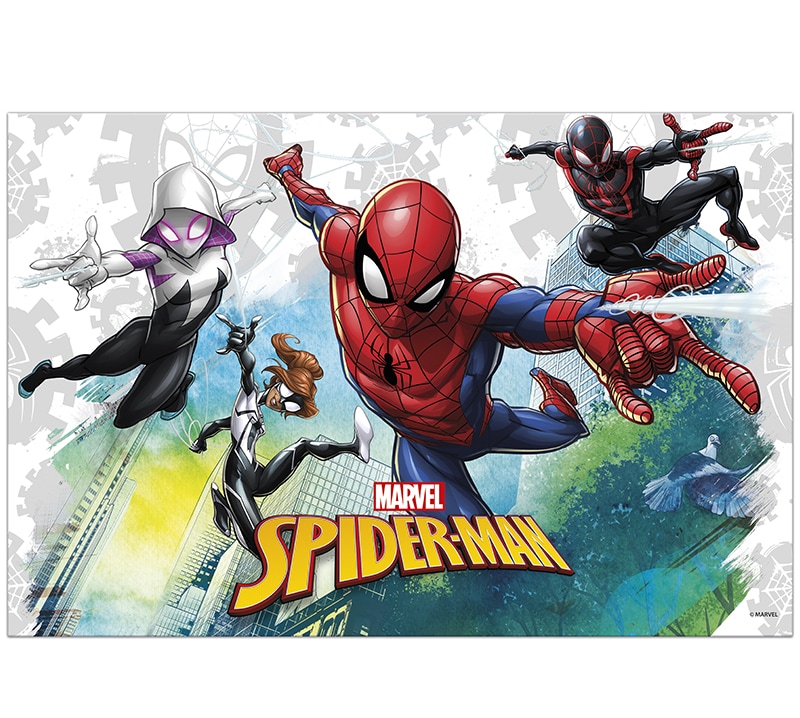 Spiderman Team Up - Pöytäliina 120 x 180 cm