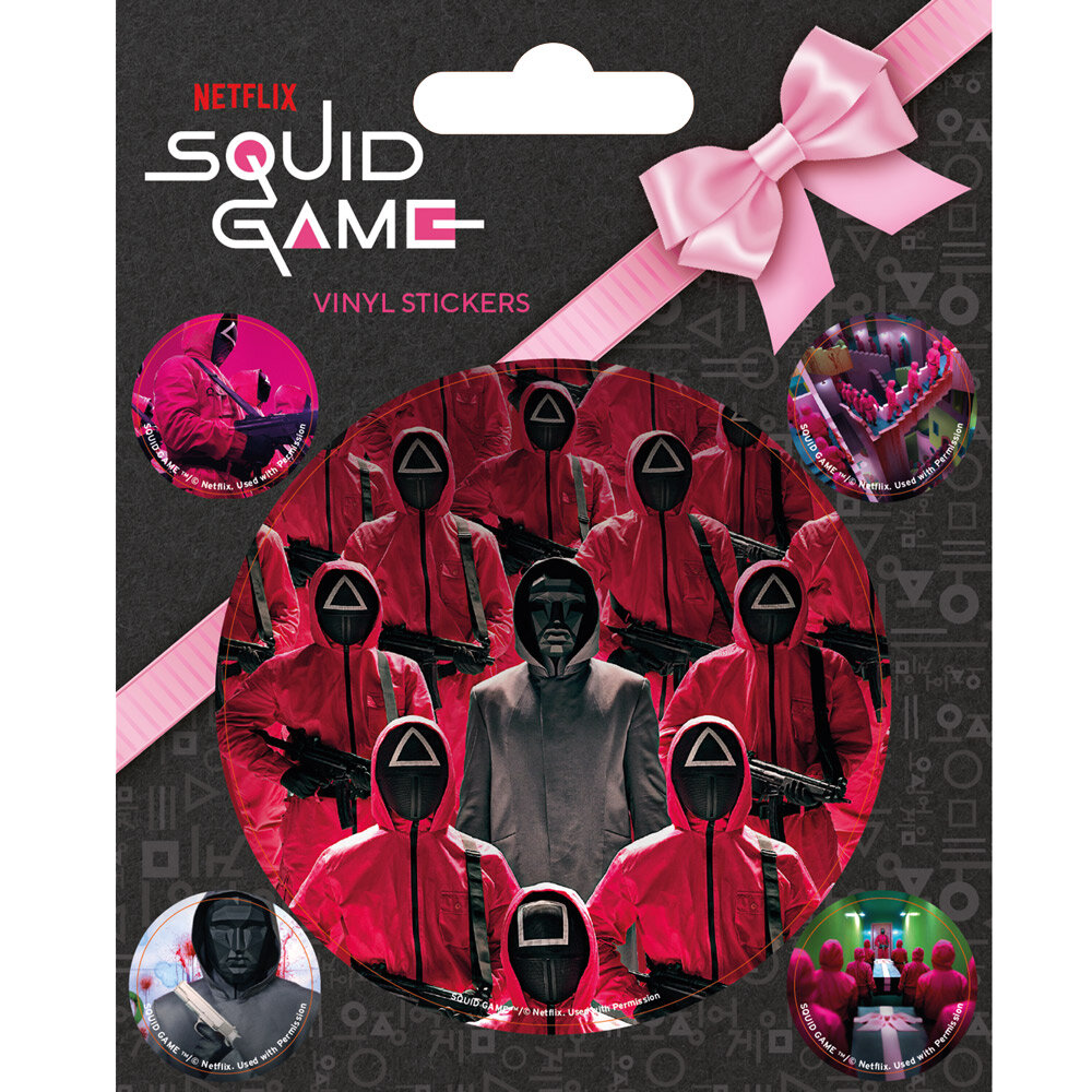 Squid Game - Vinyylitarrat 5 kpl