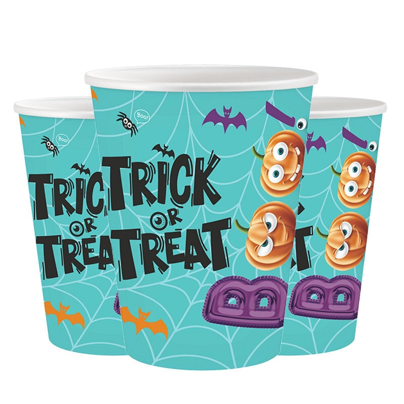 Boo Trick or Treat - Pahvimukit 6 kpl