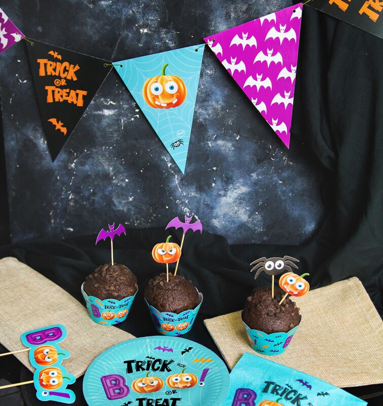 Boo Trick or Treat - Lautaset 6 kpl