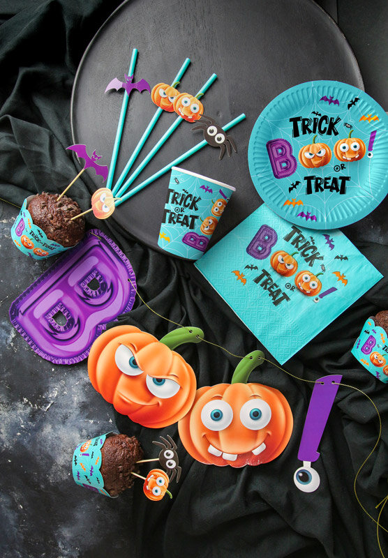 Boo Trick or Treat - Lautaset 6 kpl