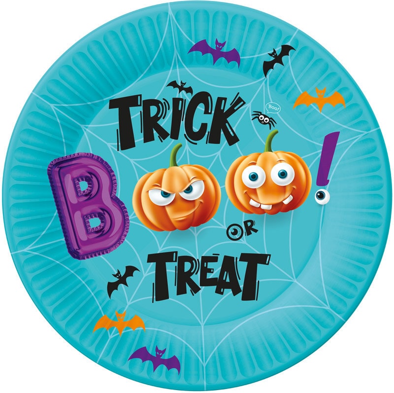 Boo Trick or Treat - Lautaset 6 kpl