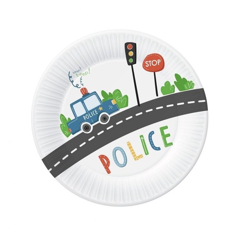 Police - Lautaset 6 kpl