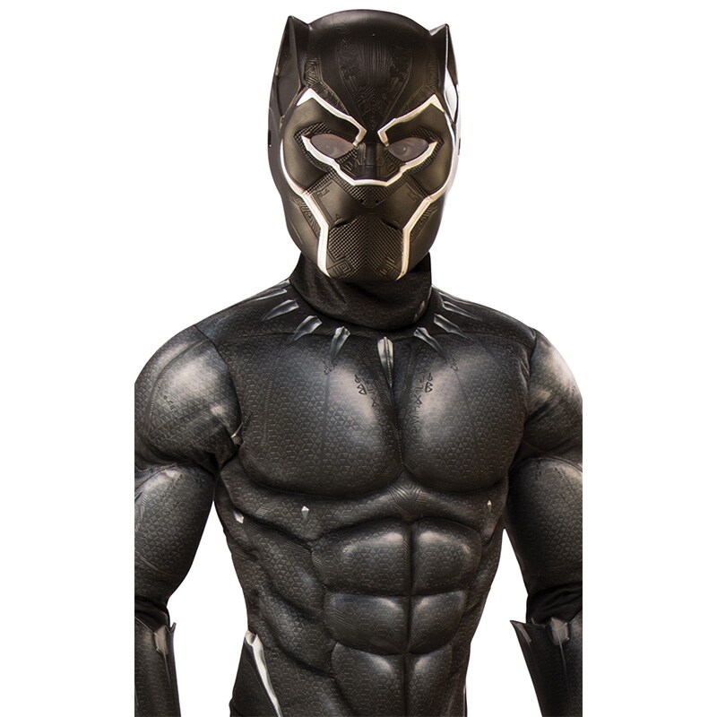 Black Panther Movie Naamiaisasu Deluxe 5-10-vuotiaille