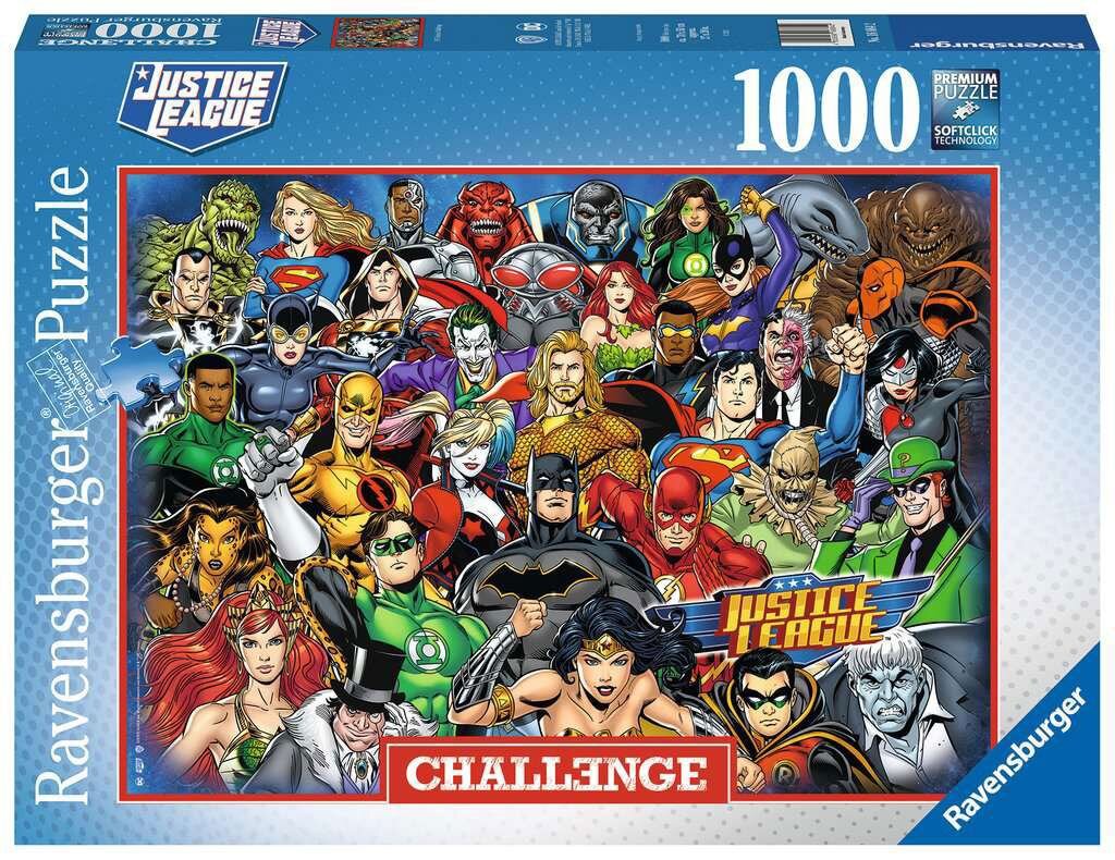 Ravensburger Palapeli, Justice League Challenge 1000 palaa