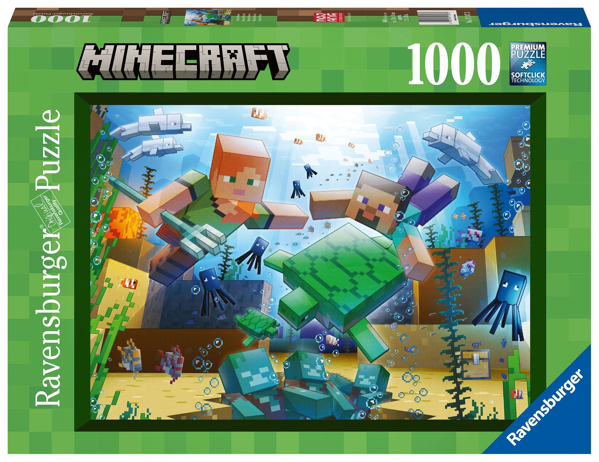 Ravensburger Palapeli - Minecraft Mosaic 1000 palaa