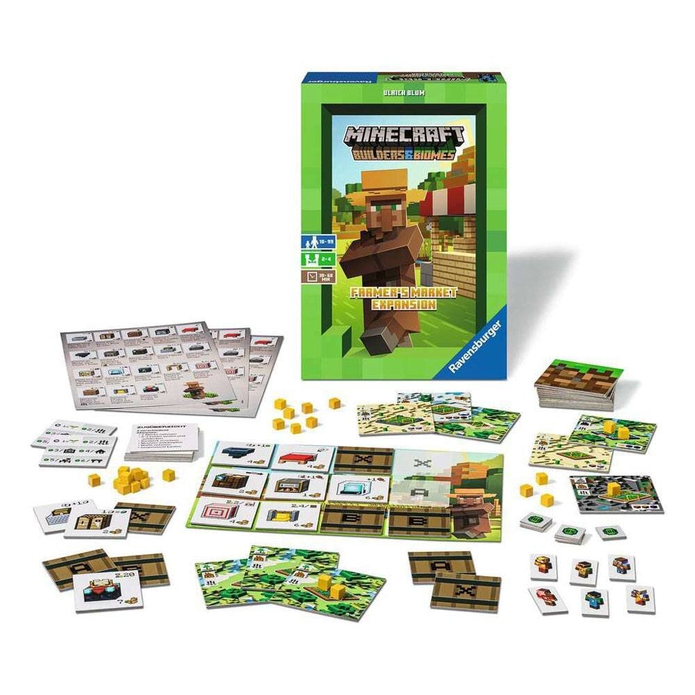 Ravensburger, Minecraft Builders & Blomes lisäpaketti (Eng.)