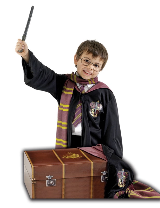 Harry Potter-arkku lisävarusteilla
