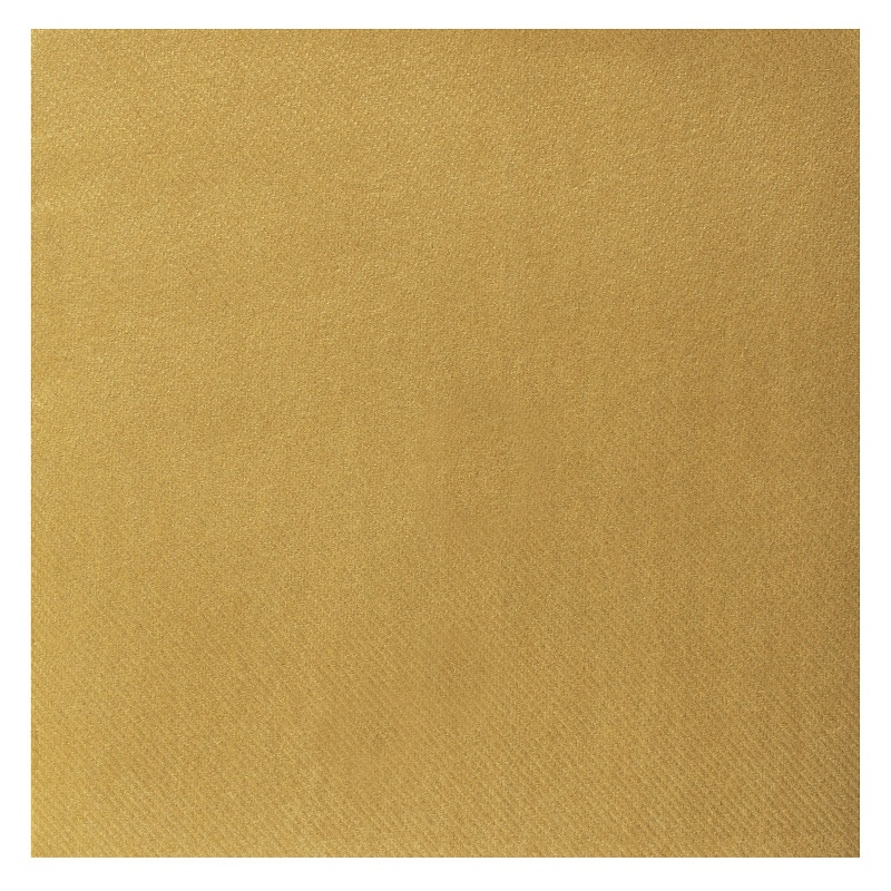 Servetit Premium Tekstiilirakenne 40 cm - Kulta 25 kpl