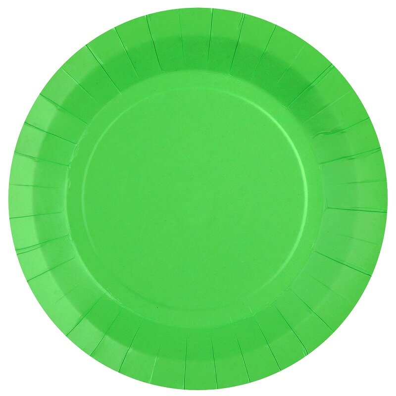 Lautaset 22,5 cm - Vihreä 10 kpl