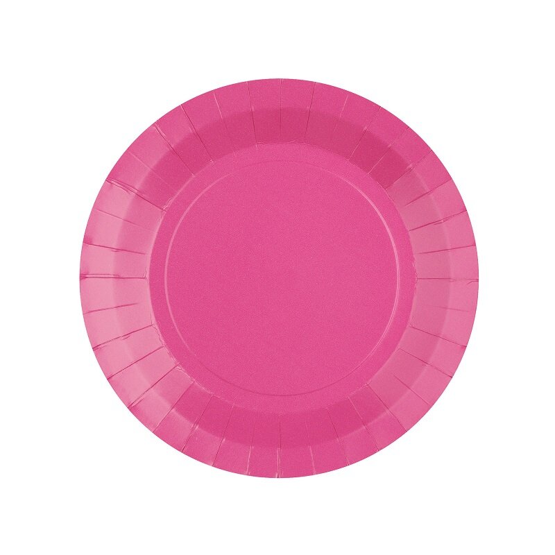 Lautaset 17,5 cm - Pinkki 10 kpl