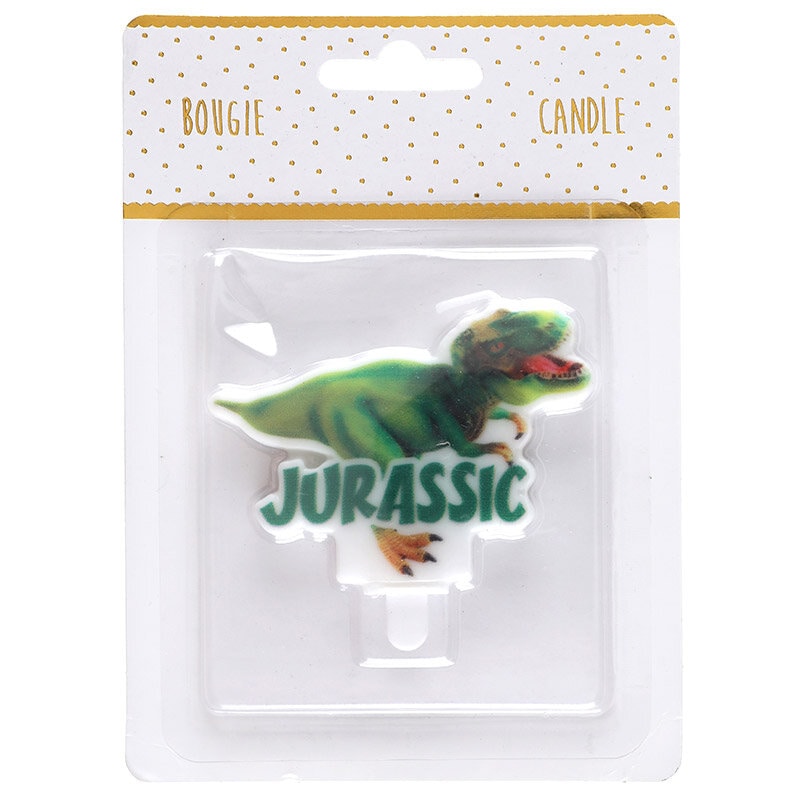 Dinosaurus - Kakkukynttilä 7,5 cm