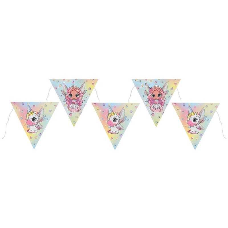 Unicorn Fairy - Lippuviirinauha 5 metriä