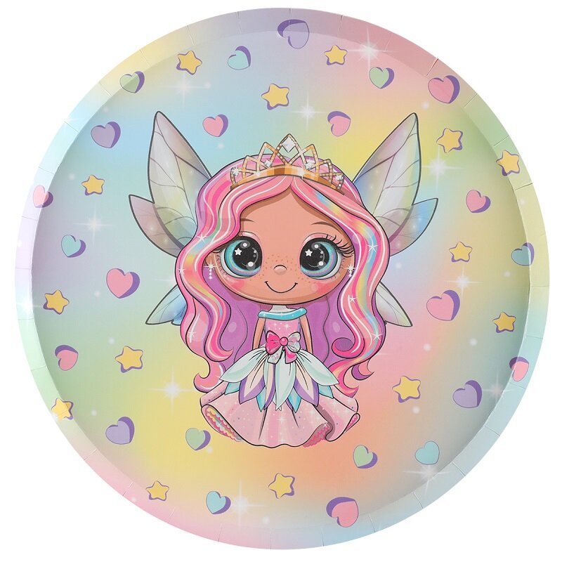 Unicorn Fairy - Lautaset 10 kpl