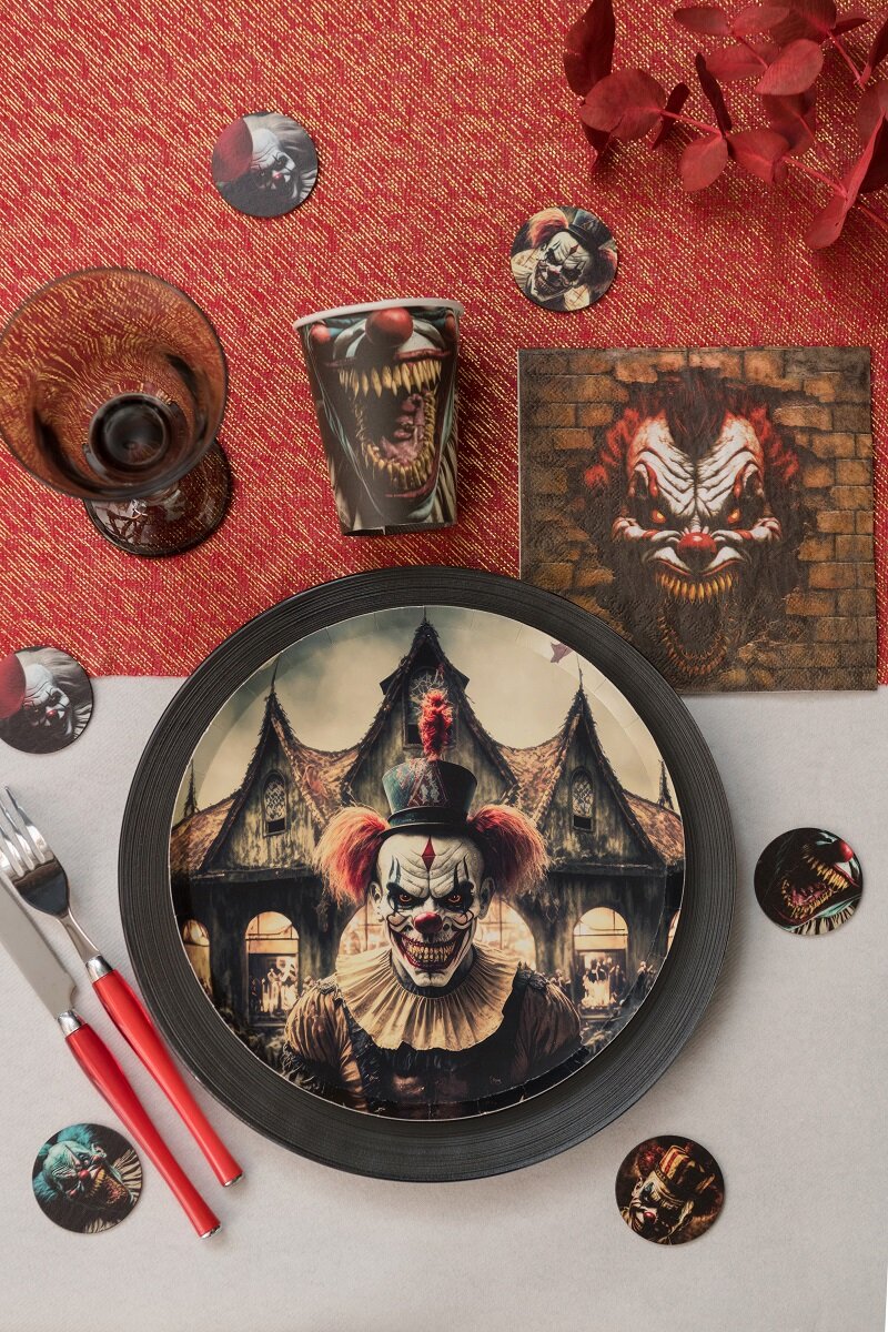 Killer Clown - Servetit 20 kpl