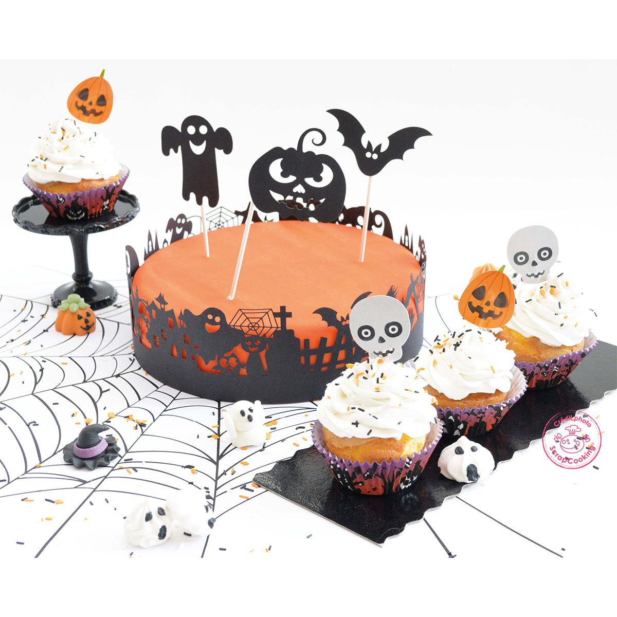 ScrapCooking - Halloween kakkukoristeet
