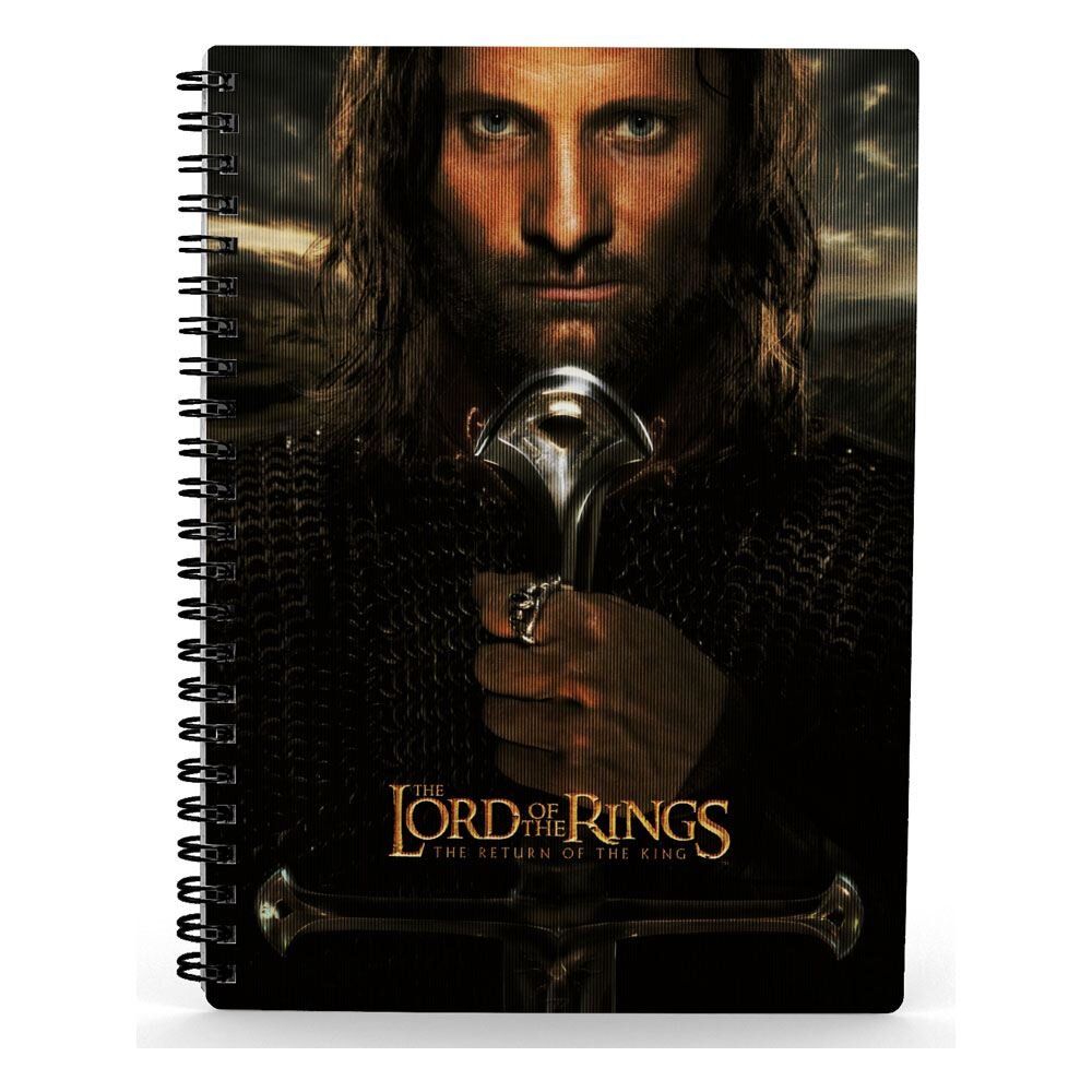 Taru Sormusten Herrasta, Muistikirja A5 Aragorn