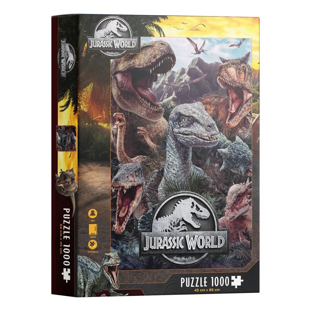 Jurassic World - Palapeli Dinosaurs Poster 1000 palaa