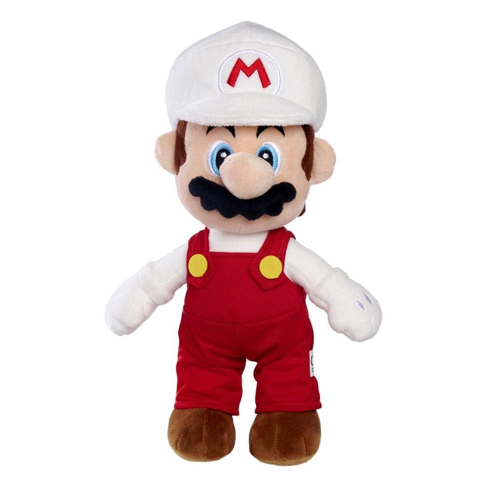 Super Mario Pehmolelu Fire Mario 30 cm